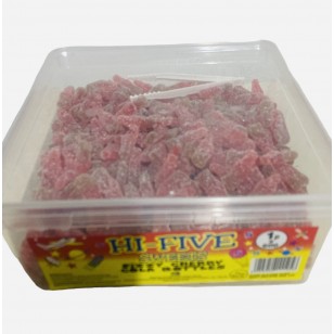 Hi Five Jelly Sweets Fizzy Cherry Bottles 100% Halal Full Tub 600 Pcs